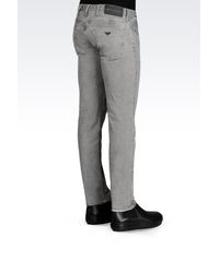 Emporio Armani | Gray Jeans for Men | Lyst