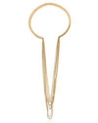 Chloé | Metallic Delfine Gold Plated Long Chain Necklace | Lyst