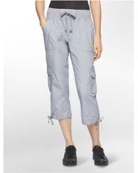calvin klein cargo capris