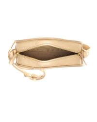 apc demi lune leather shoulder bag