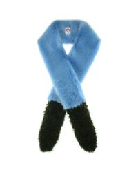 Shrimps | Blue Martha Scarf | Lyst