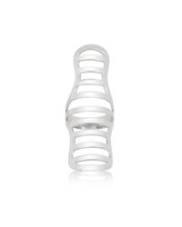 Arme De L'Amour | Metallic Doll Stripe Ring | Lyst