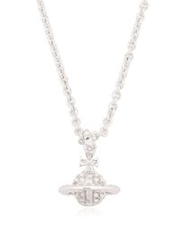 Vivienne Westwood | Metallic Mayfair 3d Small Orb Pendant Necklace | Lyst