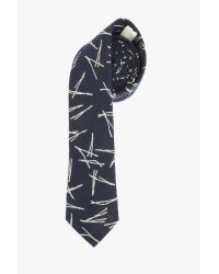 7 For All Mankind - Blue Pocket Square Clothing The Heron Tie In Navy for Men - Lyst