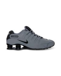 Nike Mens Shox Nz Eu Running Sneakers in Gray for Men - Lyst