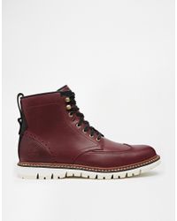 timberland red wing