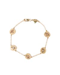 Alison Lou | Metallic Tree Carving Bracelet | Lyst