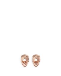 Joomi Lim | Pink 'london Calling' Skull Stud Earrings | Lyst
