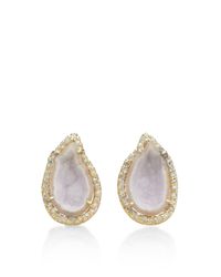 Kimberly Mcdonald | Purple One Of A Kind Light Geode and Diamond Stud Earrings | Lyst