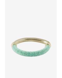 French Connection | Blue Bracelet-seed Bead Stretch | Lyst