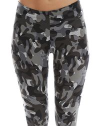 Nike Cotton Camo Legging in Black 
