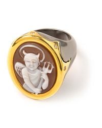 Amedeo | Multicolor Evil Ring | Lyst