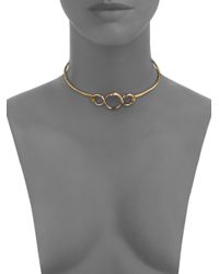 Pamela Love | Metallic Sueño Ouroboros Choker Necklace | Lyst