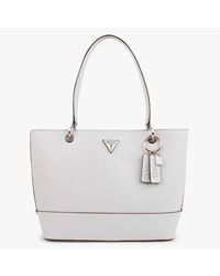 grey guess purse