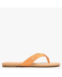 ugg white flip flops