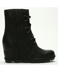sorel wedge black