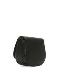 DKNY Bedford Black Leather Logo Cross-body Bag