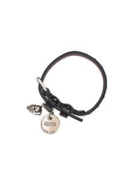 Alexander McQueen - Multicolor Leather Bracelet With Studs - Lyst