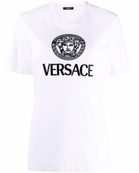 Versace T-shirts for Women - Up to 62% off at Lyst.com
