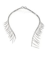 Eddie Borgo | Metallic Pavé Crystal Prickle Collar Necklace | Lyst