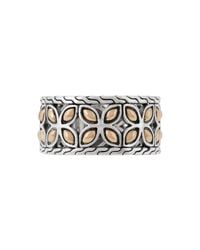John Hardy | Metallic Classic Chain Flat Twisted Slim Band Ring | Lyst