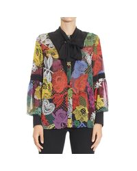 Just Cavalli | Purple Blouse | Lyst