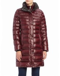 Andrew Marc | Red Gayle Fox Fur-trimmed Puffer Coat | Lyst