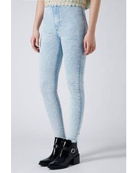 topshop joni jeans light blue