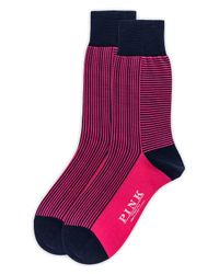 Thomas Pink | Blue Whitworth Socks for Men | Lyst