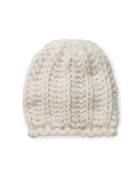 Polo Ralph Lauren | Beige Alpaca-blend Knit Beanie | Lyst