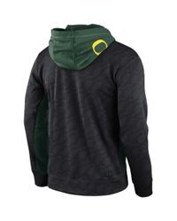 Nike Mens Oregon Ducks Thermafit Hoodie Sweatshirt in Black for Men - Lyst