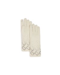 Diane von Furstenberg | Beige Chainlink Gloves | Lyst