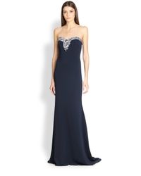 badgley mischka bridal blue
