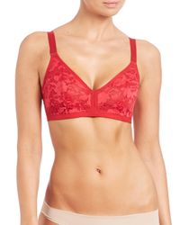 Wolford | Red Clair Bustier Bra | Lyst