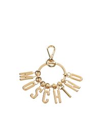 Moschino | Metallic Gold Key Chain | Lyst