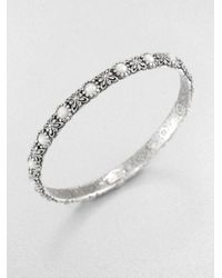 Konstantino | Metallic Motherofpearl Sterling Silver Bangle Bracelet Set | Lyst