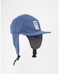 adidas Trapper Cap in Blue for Men - Lyst