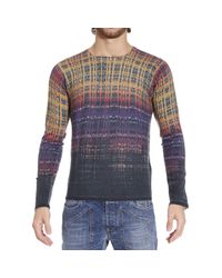 Just Cavalli | Multicolor Sweater for Men | Lyst