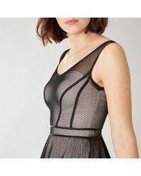 coast jones spot midi dress