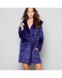 ted baker blue dressing gown