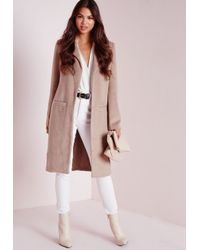 taupe wool coat womens
