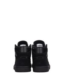 jordan black suede