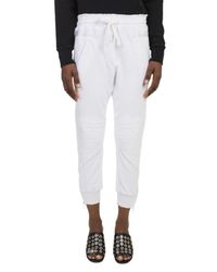 Amen - White Cotton Jogging Trousers - Lyst