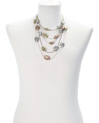 Rosantica - Multicolor Metal Roccia Necklace - Lyst