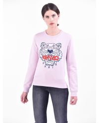 KENZO - Multicolor Embroidered Cotton Sweatshirt - Lyst