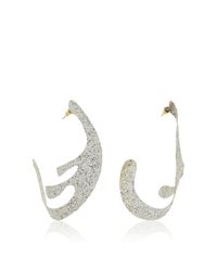 Rosie Assoulin | Metallic Roxanne Assoulin For Silver Small Sculptural Earrings | Lyst