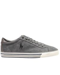 Polo Ralph Lauren | Gray Sneakers for Men | Lyst