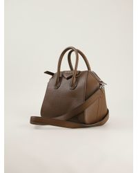 givenchy mini antigona brown