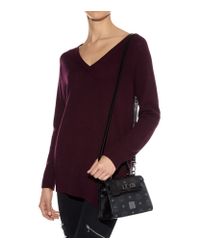Heritage satchel in visetos top