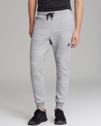 men's grey nike tech pants